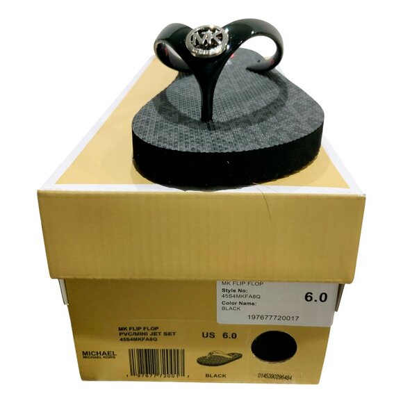 NWT MICHAEL KORS LILLIE JELLY WOMEN'S THONG SANDALS FLIP FLOPS SIZE 7 8 9 10 11 - Picture 8 of 8